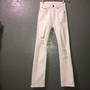 Dr Denim Jean Makers Florence white